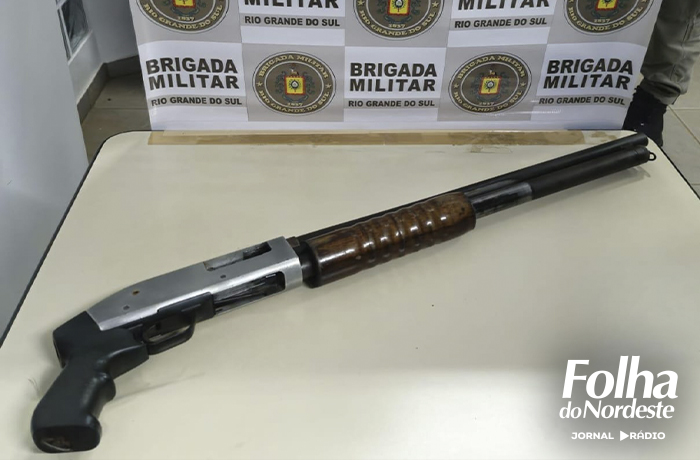 Jovem é apreendido por posse ilegal de arma de fogo em Lagoa Vermelha