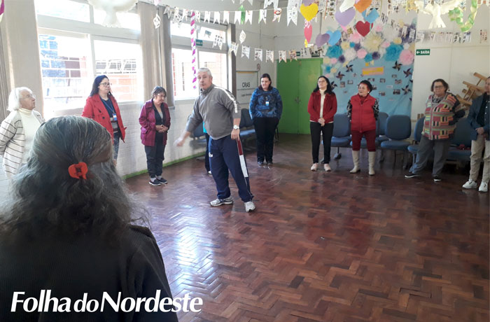 Cras proporciona atividades de qualidade de vida para idosos