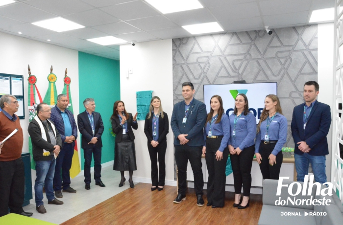 Sicoob inaugura moderna agência em Machadinho