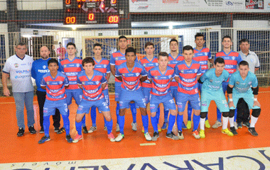 Sub 20 do Lagoa Futsal perde para o Atlântico e está fora do estadual
