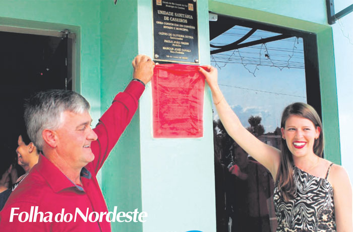 Caseiros inaugura ampliação da Unidade Básica de Saúde