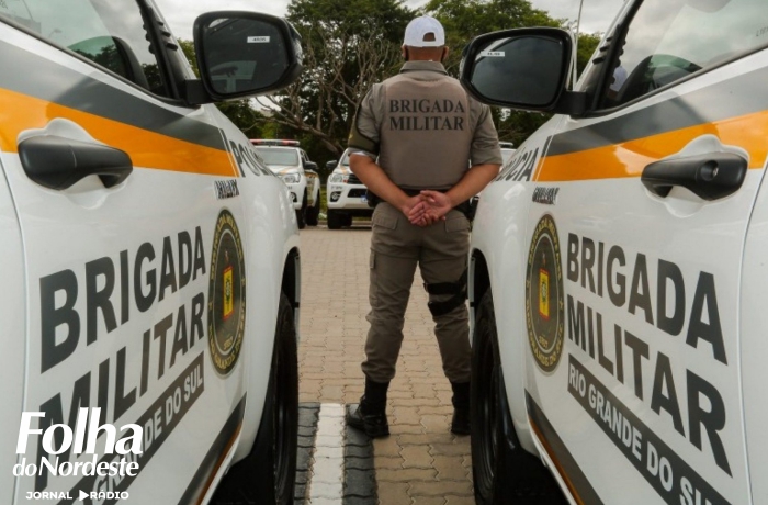Brigada Militar atende homicídio em Caseiros