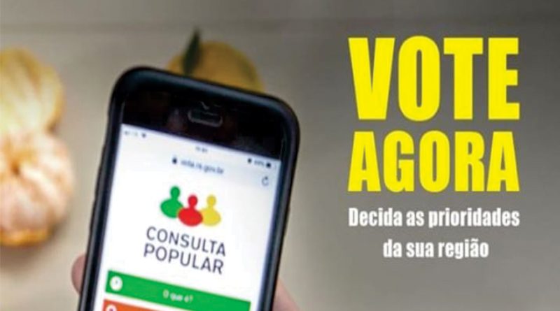 Governo prorroga votação da Consulta Popular
