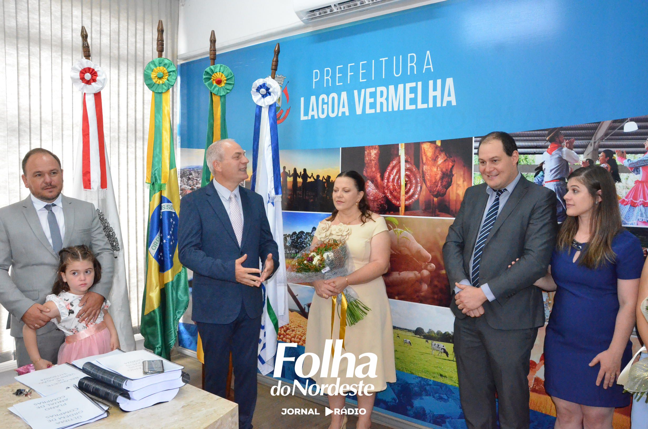 Eloir Morona assume como prefeito de Lagoa Vermelha em cerimônia marcada pela emoção e compromisso com o futuro