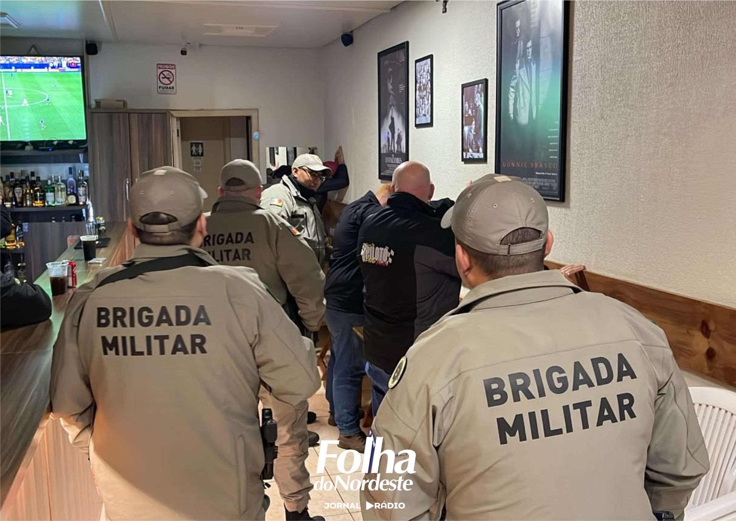 Operação da Brigada Militar fiscaliza bares e reforça proteção de crianças e adolescentes em Lagoa Vermelha
