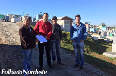 Vereador Braulio sugere melhorias no Cemitério Municipal