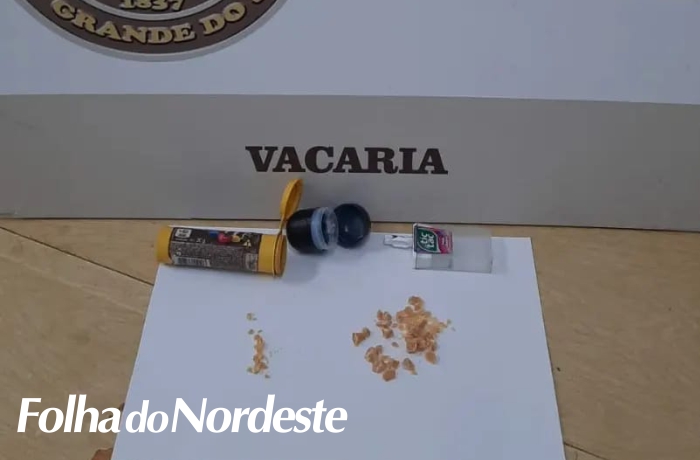 Brigada Militar de Vacaria efetua prisão de dois homens por tráfico de entorpecentes