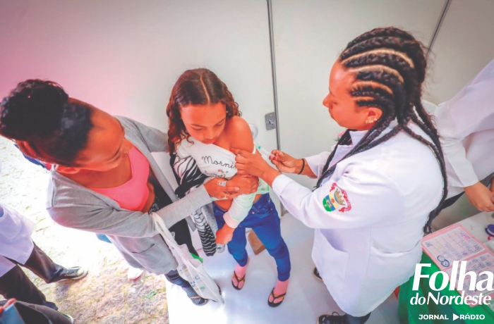 Dia D da Campanha de Multivacinação teve comparecimento de 140 mil crianças e adolescentes às unidades de Saúde