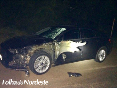 PRF atende acidente que causou morte de ciclista na BR 285