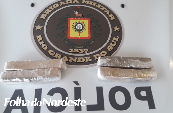 Polícia apreende dois adolescentes por tráfico de entorpecentes em Vacaria