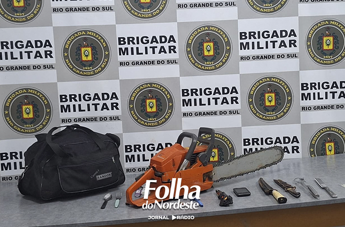 Homem foi preso por furto qualificado em propriedade rural de Campestre da Serra