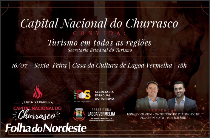 Prefeitura de Lagoa Vermelha e a Secretaria Estadual de Turismo promovem o encontro "Turismo em todas as regiões"