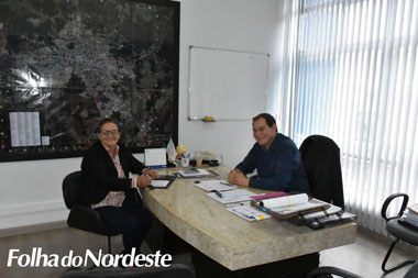 Vereadora Ruth mantém reunião com prefeito Gustavo