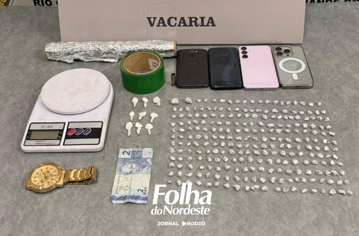 Força Tática da Brigada Militar desarticula ponto de tráfico e prende três pessoas em Vacaria