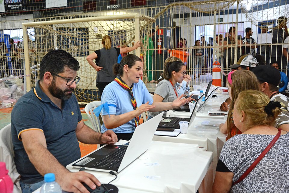 Granizo: R$ 1 milhão de reais em prejuízos na Área Industrial
