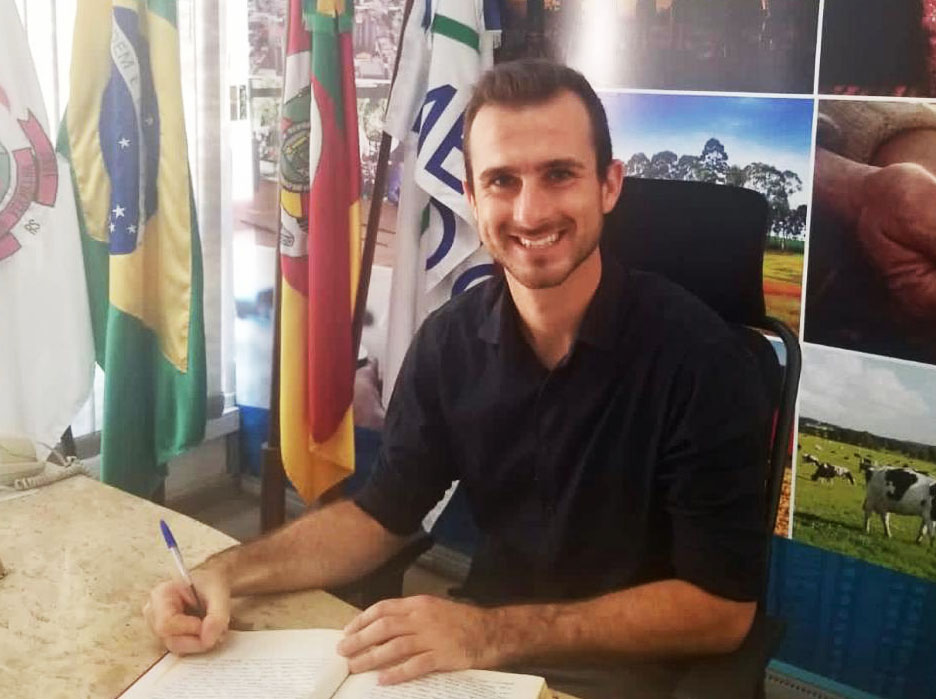 Eder Piardi retorna para o Executivo como prefeito neste domingo, 27