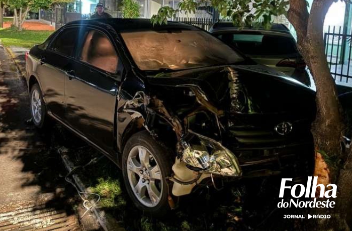 Adolescente de 16 anos é apreendido após furtar veículo e causar acidentes em Tapejara
