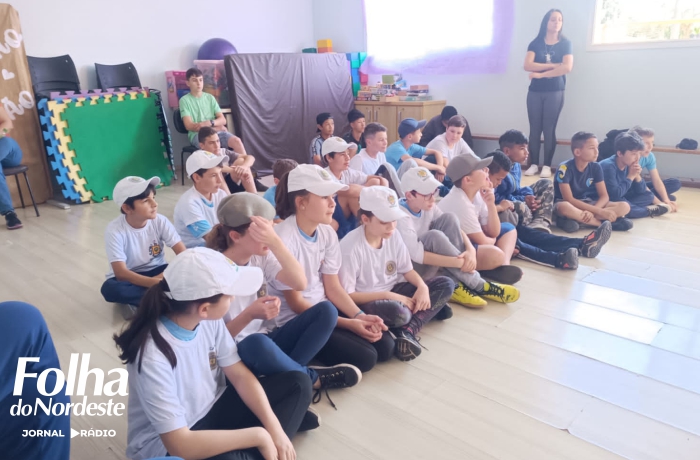 Brigada Militar de Campestre da Serra promove atividades em escola