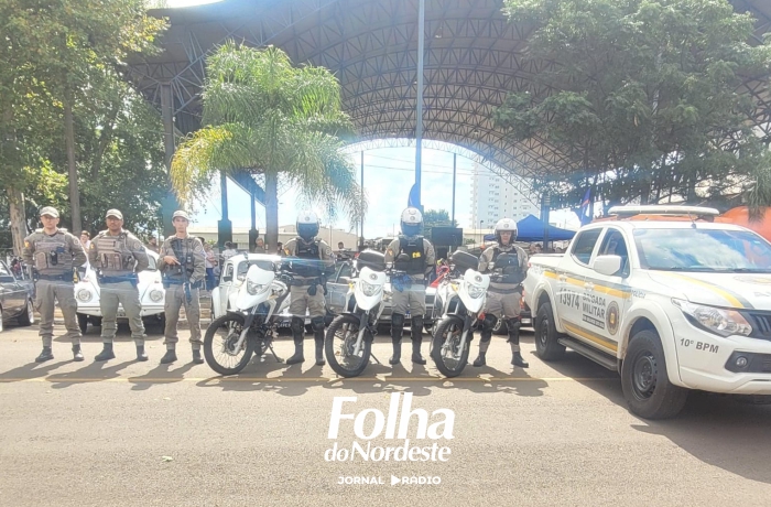 Brigada Militar realiza policiamento no evento Moto Perau em Lagoa Vermelha