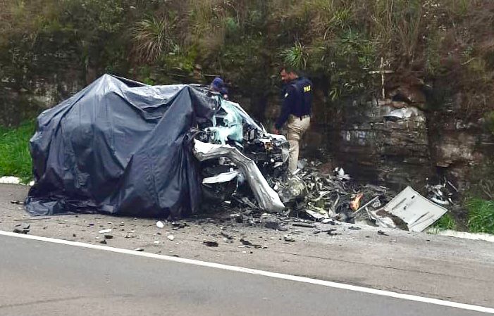 Motorista de 39 anos morre em acidente na BR 285