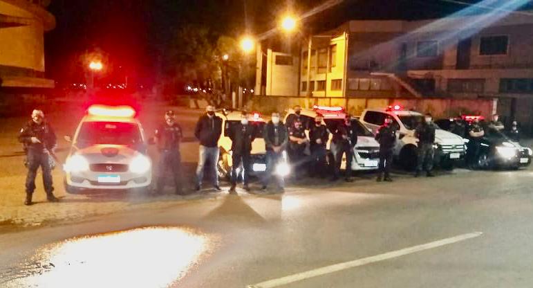 Região: Brigada Militar participação operação para coibir propagação da Covid-19 em Vacaria