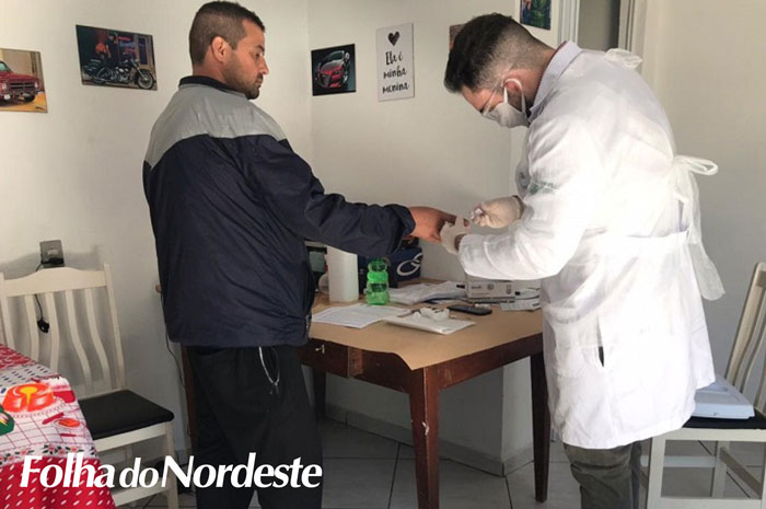 Primeira etapa do estudo da Covid-19 ocorreu no final de semana