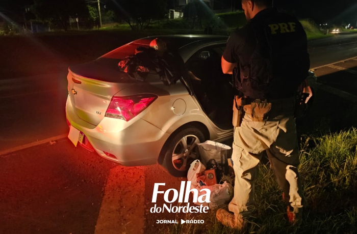 Foragido é preso pela PRF em Erechim com mercadorias furtadas em Santa Catarina