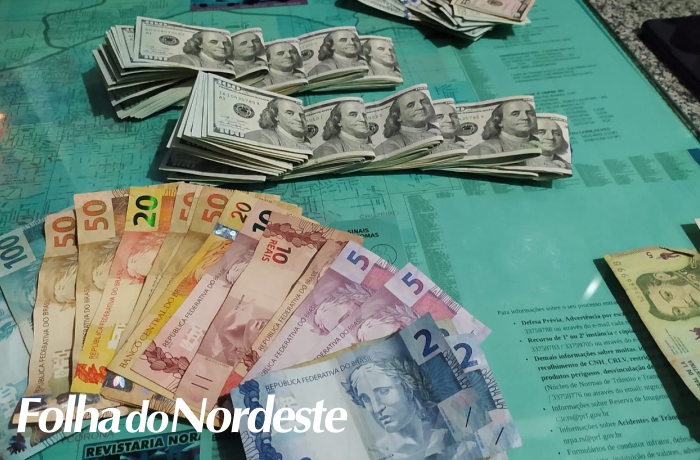 PRF prende trio de criminosos peruanos com dólares e documentos falsos