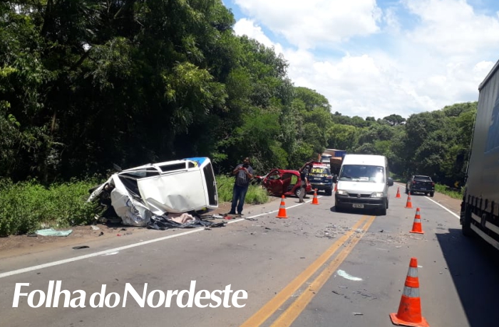Colisão frontal resulta em duas mortes na BR 285