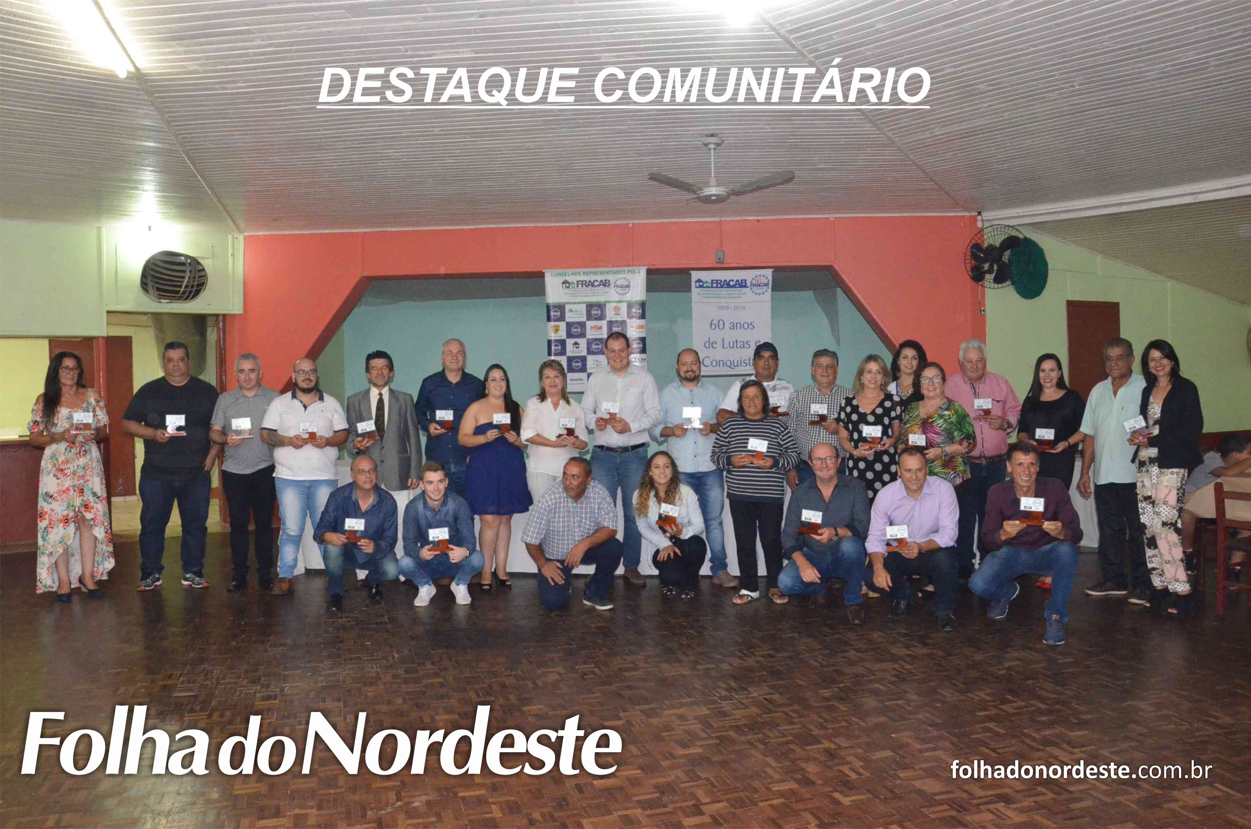FRACAB: Destaque Comunitário homenageia lideranças de Lagoa Vermelha