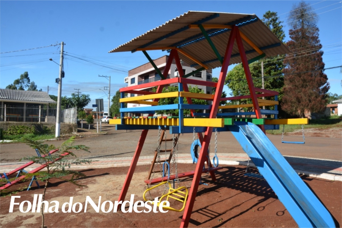 Em Lagoa Vermelha, Praças Públicas recebem melhorias