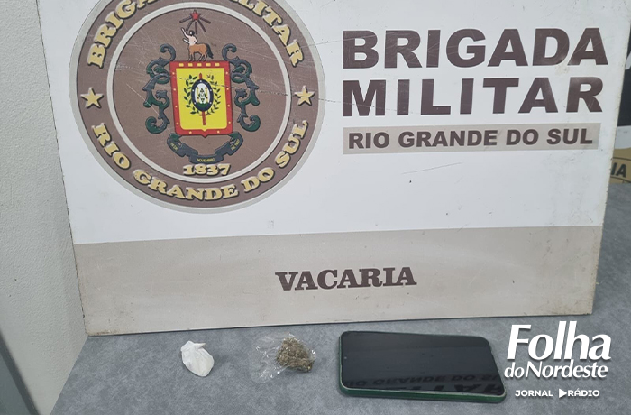 Mais uma prisão por tráfico de drogas na região