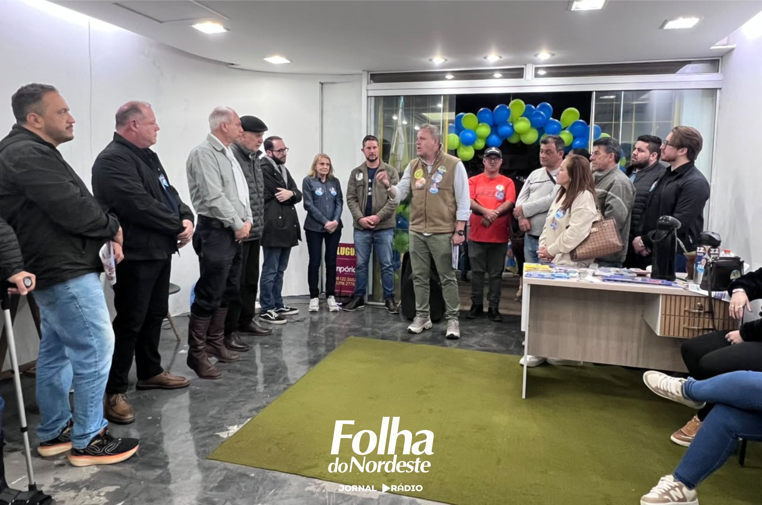 Covatti Filho e Sandro do Covatti reúnem militância do Progressistas em Lagoa Vermelha