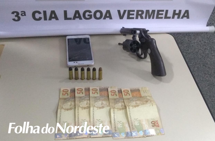 Dois homens e uma mulher são presos em Lagoa Vermelha pela Brigada Militar