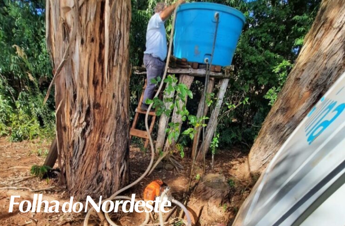 Falta de chuva novamente causa desabastecimento de água no interior de São José do Ouro