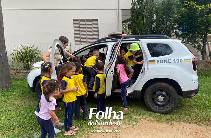 Brigada Militar realiza ações da Operação Volta às Aulas em Ibiaçá
