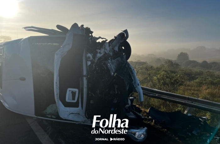 Colisão frontal deixa 11 feridos na BR-285, na região de Cruzaltinha