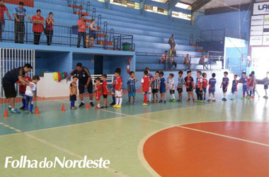 Sub 7 do Lagoa Futsal realiza treino