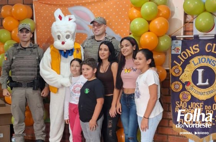 Brigada Militar participa de evento de Páscoa em São José do Ouro