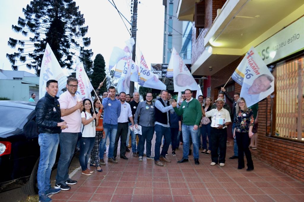 Hamm cumpre agenda em Lagoa Vermelha
