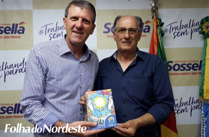 Presidente da Feapaes-RS visita deputado Sossella e trata da Circular 569