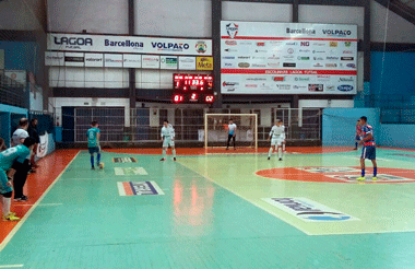 Sub 20 do Lagoa Futsal realizou amistoso frente o Ibiraiaras