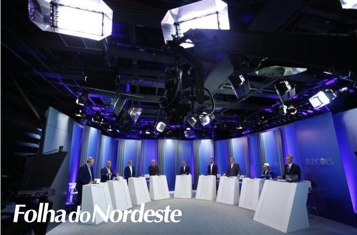 No último debate do primeiro turno, Leite, Onyx e Edegar monopolizam confrontos