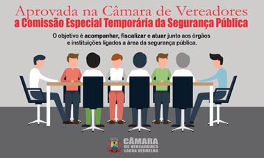 Legislativo cria Comissão Temporária Especial da Segurança Pública