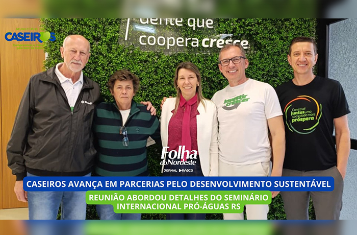 Prefeita Joelice Canali participa de reunião sobre o Projeto Pró-Águas RS