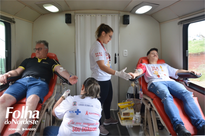 Campanha de Doação de Sangue em Unidade Móvel do Hemopasso será neste sábado