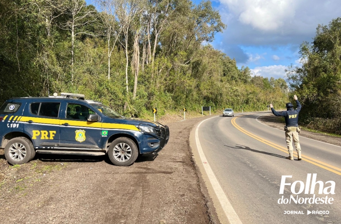 Casal é preso com um quilo de crack na BR-285 em Vacaria