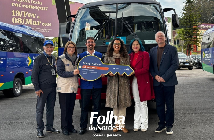Lagoa Vermelha recebe micro-ônibus para transporte de pacientes do SUS