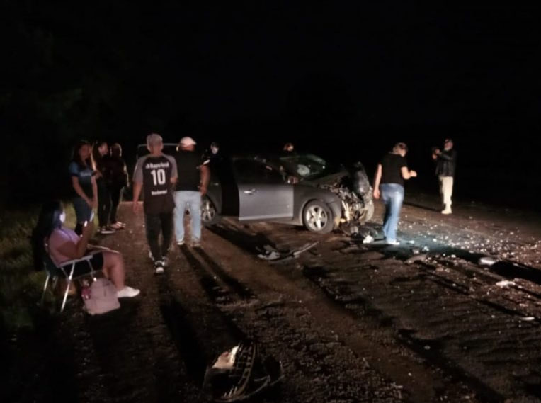 Colisão frontal entre veículos na BR 285 resulta em morte de um homem
