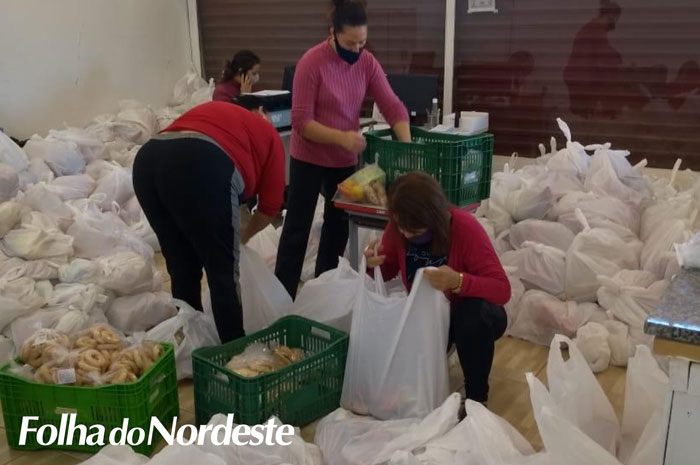 Secretaria de Educação de Lagoa realiza segunda entrega de kits de alimentos aos alunos